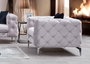 Atelier Del Sofa Silla Alada Gris Claro